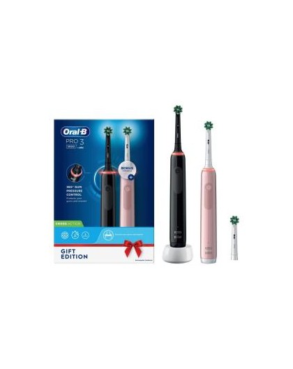 Oral-B PRO Series 1 Adult Rotating-oscillating toothbrush Black