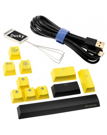 Ducky One 2 Pro Mini Gaming Keyboard, RGB LED - Cherry Brown (US)