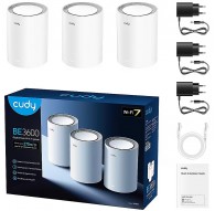 Cudy M3600 Dual-band (2.4 GHz / 5 GHz) Wi-Fi 7 (802.11be) White 3 Internal