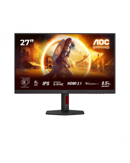 AOC G4 U27G4R computer monitor 68.6 cm (27") 3840 x 2160 pixels 4K Ultra HD LED Black, Red