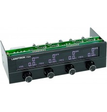 Lamptron FC5 V2 Fan Controller 5.25 Inch - black