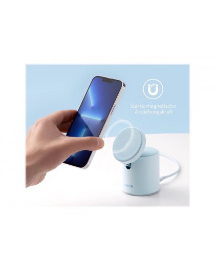 EUFY MagGo Wireless Charger + Adapter 7.5W 2 Ports