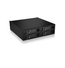 ICY BOX IB-2242U2K 13.3 cm (5.25") Storage drive tray Black