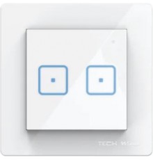 Wired double switch black FS-02M