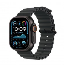 Apple Watch Ultra 2 GPS + Cellular 49mm Black Titanium Case with Black Ocean Band