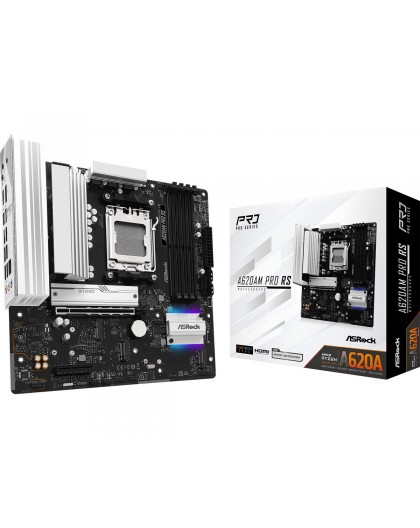 Asrock A620AM Pro RS AMD A620A Socket AM5 micro ATX