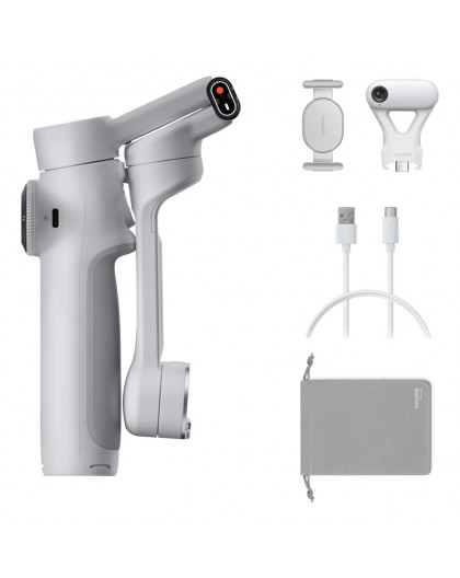 Insta360 Flow 2 AI Tracker Bundle Smartphone camera stabilizer Light grey