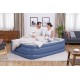 Bestway Tritech Air Mattress Queen with Built-in AC Pump and Antimicrobial Coating 2.03 m x 1.52 m x 56 cm