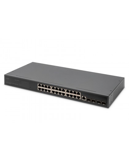 Switch 24 Port 10/100/1000 4 SFP+ Uplink