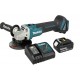 Cordless angle grinder 3Ah w/ charger