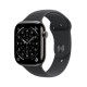 Apple Watch Series 11 GPS + Cellular 42mm Slate Titanium Case with Black Sport Band - S/M