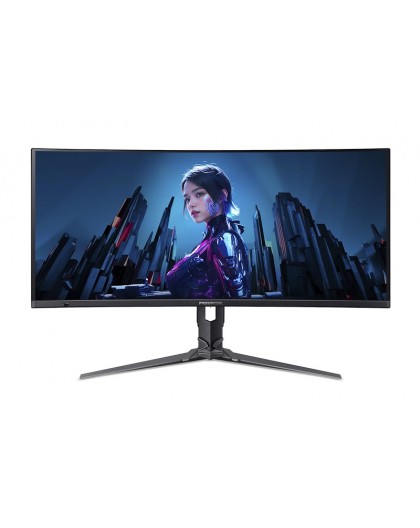 Acer Predator UM.CXXEE.501 computer monitor 86.4 cm (34") 3440 x 1440 pixels UltraWide Quad HD QD-OLED Black