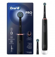 Oral-B Pro 3 Pro3 3000 Adult Rotating-oscillating toothbrush Black
