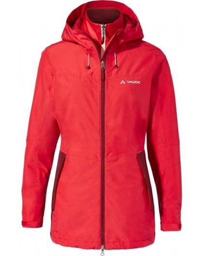 Women's Vaude Valsorda 3in1 Jacket - flame