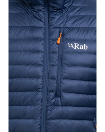 Alpine-deep ink-marmalade-s RAB microlight jacket