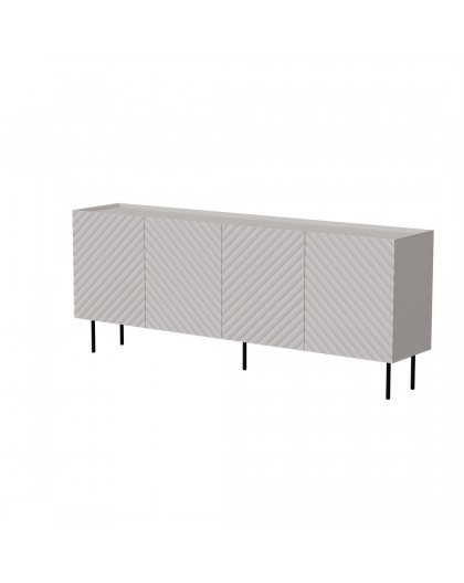 Cama LUCCA 4D chest of drawers 200x40x80 cashmere