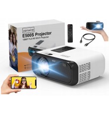 Zenwire E500s WiFi Full HD Mini Projector 7500lm