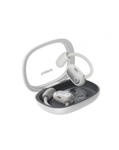 Baseus Eli Fit Наушники с открытым ухом Беспроводное соединение/Музыка USB Type-C Bluetooth Белый