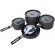 Feast 5-black FIRE-MAPLE cookware set