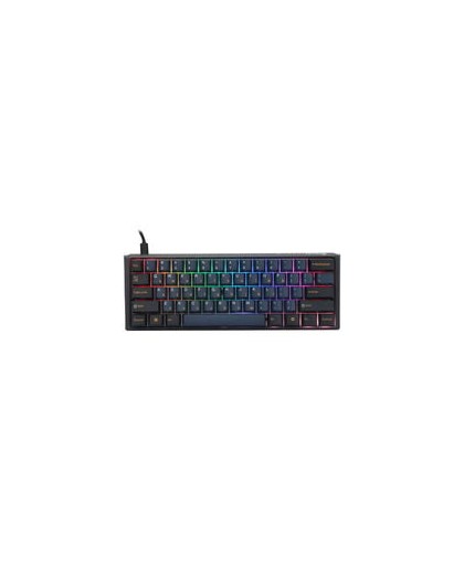 Ducky One 3 Pro Mini Nazca Line Gaming Keyboard, mechanical, 8,000 Hz, Hot Swap, RGB - Cherry MX2A Brown, ANSI (US)