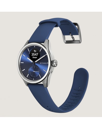Withings Scanwatch 2 watch with EKG (38mm, blue ro