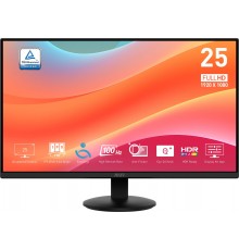 MSI Pro MP252L computer monitor 62.2 cm (24.5") 1920 x 1080 pixels Full HD LED Black