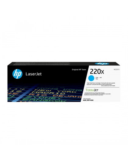 HP 220X Cyan Original LaserJet Toner Cartridge