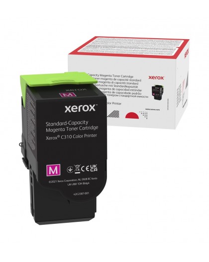 Xerox Genuine ® C310 Color Printer​/​C315 Color Multifunction Printer Magenta Standard capacity Toner Cartridge (2000 Pages) - 0