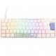 Ducky One 2 Pro Mini White Edition Gaming Keyboard, RGB LED - Cherry Black