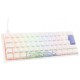 Ducky One 2 Pro Mini White Edition Gaming Keyboard, RGB LED - Cherry Black