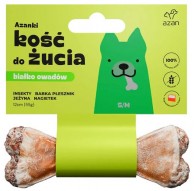 AZANKI Bone with insects and blackberry S/M - dog treat - 12 cm
