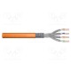 DIGITUS cat.7 install cable 1000m orange reel