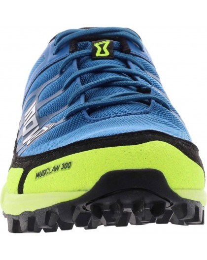 Women's trail shoes Inov-8 Mudclaw 300 - blue/yell