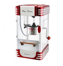 Emerio POM-120650 popcorn popper Red, Silver 360 W
