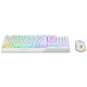 MSI VIGOR GK30 COMBO WHITE MEMchanical Gaming Keyboard + Gaming Mouse Bundle 'UK Layout, 6-Zone RGB Lighting Keyboard, Dual-Zone