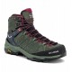 Shoes alp trainer 2 mid gtx-dark denim-fluo orange-uk 8 (42) SALEWA