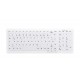 Contour Design Active Key AK-C7000 keyboard Medical RF Wireless QWERTZ German White