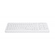 Contour Design Active Key AK-C7000 keyboard Medical RF Wireless QWERTZ German White