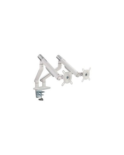 Alterzone Arm Duo Aluminum Monitor Arm, White