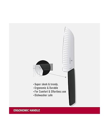 Modern Swiss Victorinox Santoku Knife V-6.90 53.17