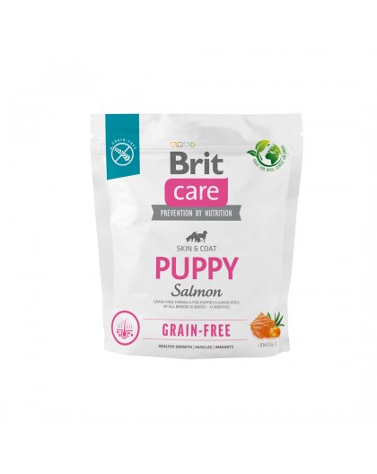 BRIT Care Puppy Salmon - dry dog food - 1 kg
