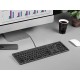 A4Tech FSTYLER FX60H (White Backlit) keyboard USB QWERTY Black, Grey