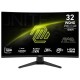 MSI MAG 321CQF E18 computer monitor 80 cm (31.5") 2560 x 1440 pixels Wide Quad HD Black