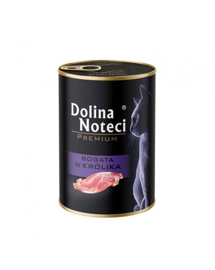 DOLINA NOTECI Premium Rich in rabbit - wet cat food - 400g