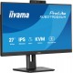iiyama ProLite 27’’ IPS QHD monitor with a built-in Windows Hello camera and microphone, USB-C, KVM-Switch and height adjustable