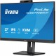 iiyama ProLite 27’’ IPS QHD monitor with a built-in Windows Hello camera and microphone, USB-C, KVM-Switch and height adjustable