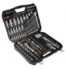 Socket wrenches 1/2", 3/8", 1/4", set of 219 pcs, CrV