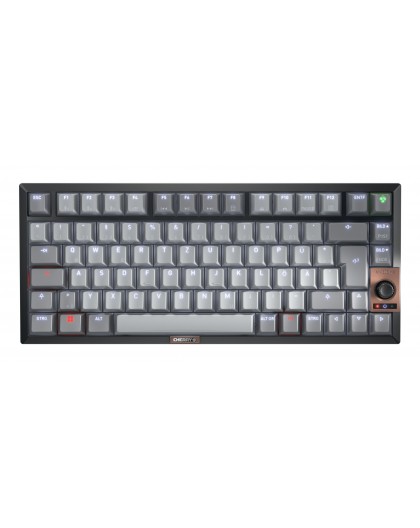 CHERRY KW 300 MX keyboard Home USB + Bluetooth QWERTZ German Black, Copper, Grey
