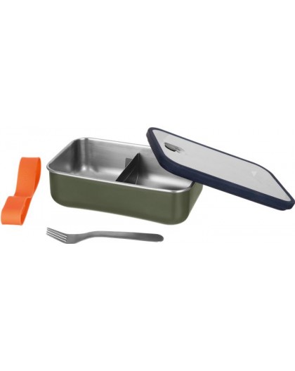 Salewa Puez lunch box-dark olive container