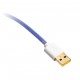Ducky Premicord Afterglow Coiled Cable, USB Type-C to Type-A - 1.8m